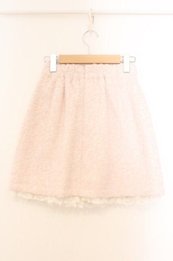 画像3: Ank Rouge / ファンシージャガードフロントビジュースカート  ピンク O-26-02-21-075-CA-SK-IG-OS (3)