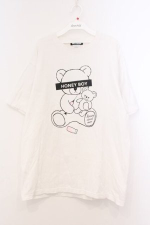 画像: Honey Cinnamon / 注射中シナモンTシャツ  シロ O-26-02-21-079-LO-TS-IG-OS