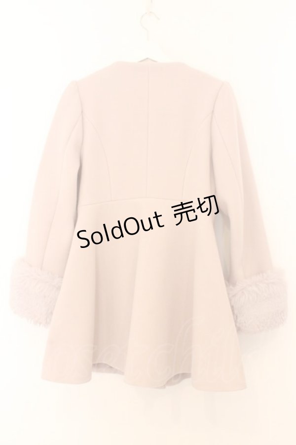 画像4: evelyn / ノーカラーコート S ピンクベージュ O-26-02-21-094-LO-CO-IG-ZTC021 (4)