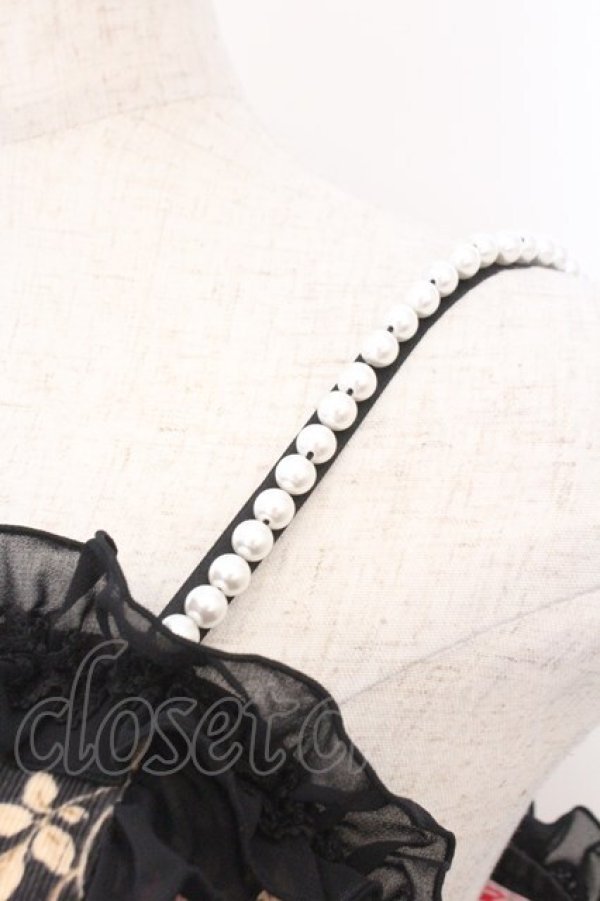 画像4: Angelic Pretty / クラシカルローズジャンパースカート  クロ O-26-02-21-009-AP-OP-IG-OS (4)