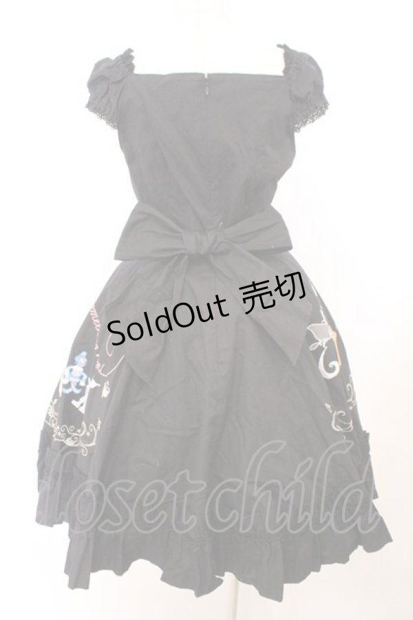 画像7: BABY,THE STARS SHINE BRIGHT / オズの魔法使いアップリケサーキュラージャンパースカート  クロ O-26-02-21-010-BA-OP-IG-OS (7)