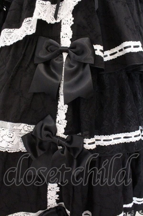 画像3: Hoshibako Works / シャルロット デコラティヴワンピース  クロ×シロ O-26-02-21-011-LO-OP-IG-OS (3)