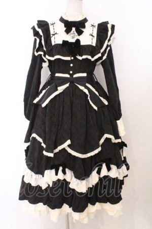 画像: Hoshibako Works / 西洋人形魔法ワンピース  クロ×生成り O-26-02-21-012-LO-OP-IG-OS