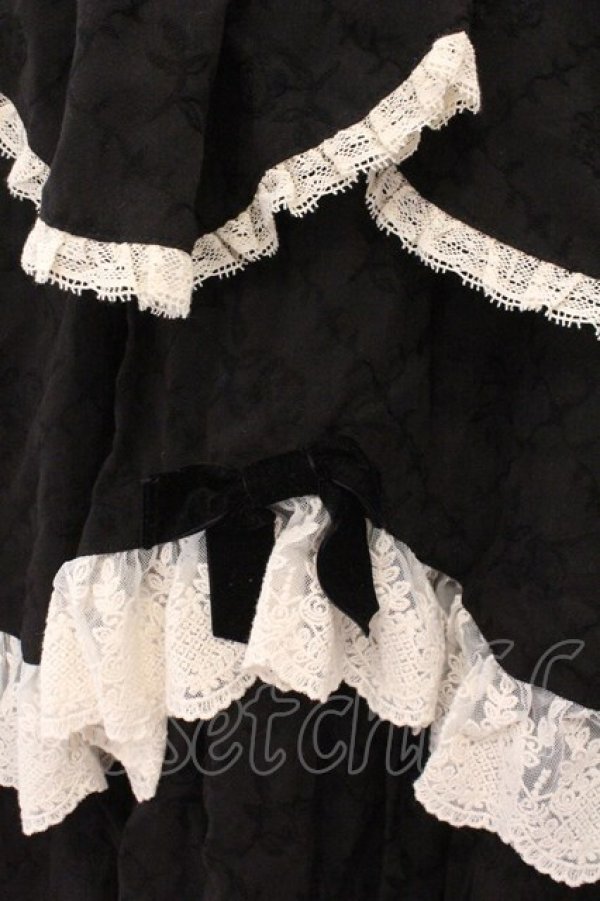 画像4: Hoshibako Works / 西洋人形魔法ワンピース  クロ×生成り O-26-02-21-012-LO-OP-IG-OS (4)