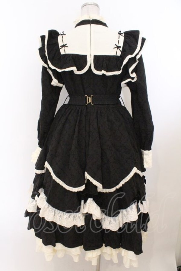 画像6: Hoshibako Works / 西洋人形魔法ワンピース  クロ×生成り O-26-02-21-012-LO-OP-IG-OS (6)