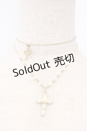 画像: LIZ LISA / クロスネックレス  ゴールド O-26-02-22-016-LO-AC-OW-OS