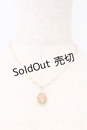 画像: LIZ LISA / ローズカボションネックレス  ゴールド O-26-02-22-017-LO-AC-OW-OS