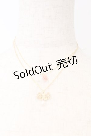 画像: LIZ LISA / リボンネックレス  ゴールド O-26-02-22-023-LO-AC-OW-OS