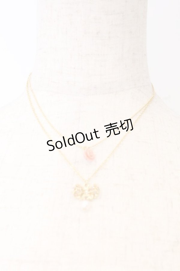 画像1: LIZ LISA / リボンネックレス  ゴールド O-26-02-22-023-LO-AC-OW-OS (1)