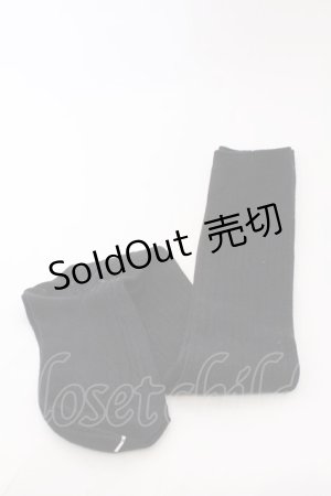 画像: LOLITAその他 / ソックス  クロ O-26-02-22-025-LO-ZA-OW-OS