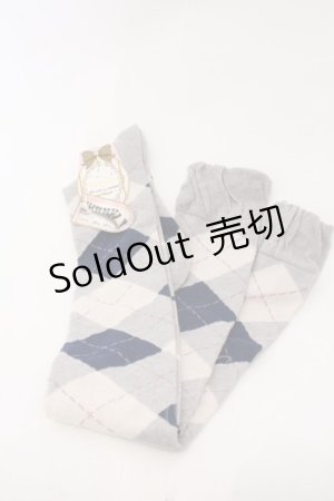 画像: LOLITAその他 / ソックス  グレー×アーガイル O-26-02-22-027-LO-ZA-OW-OS