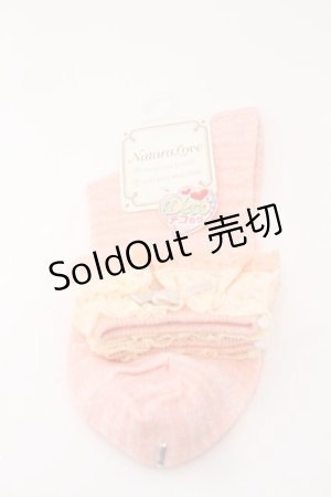 画像: LOLITAその他 / ソックス  ピンク O-26-02-22-029-LO-ZA-OW-OS
