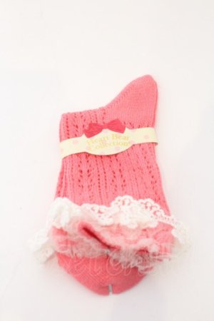 画像: LOLITAその他 / ソックス  ピンク O-26-02-22-030-LO-ZA-OW-OS
