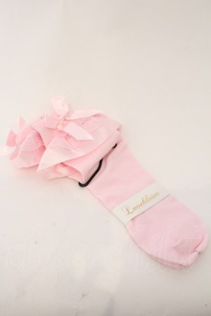 画像: LOLITAその他 / ソックス  ピンク O-26-02-22-031-LO-ZA-OW-OS