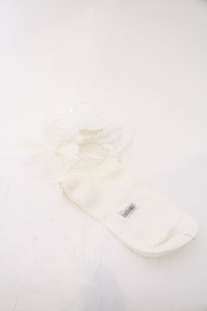 画像: LOLITAその他 / ソックス  シロ O-26-02-22-036-LO-ZA-OW-OS
