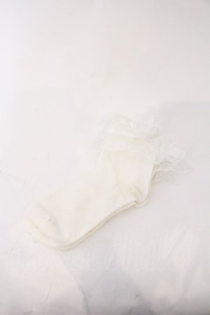 画像: LOLITAその他 / ソックス  シロ O-26-02-22-038-LO-ZA-OW-OS