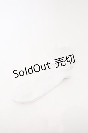 画像: LOLITAその他 / ソックス  シロ O-26-02-22-041-LO-ZA-OW-OS