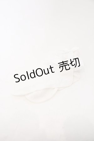 画像: LOLITAその他 / ソックス  シロ O-26-02-22-043-LO-ZA-OW-OS