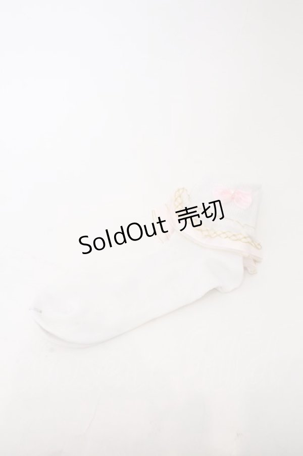 画像1: LOLITAその他 / ソックス  シロ O-26-02-22-045-LO-ZA-OW-OS (1)