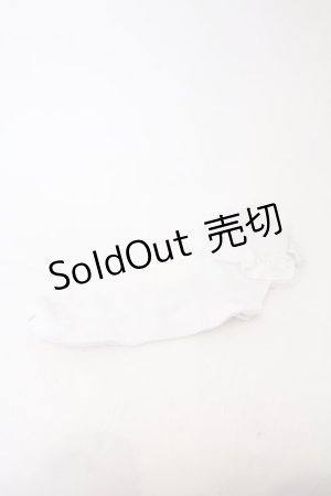 画像: LOLITAその他 / ソックス  シロ O-26-02-22-048-LO-ZA-OW-OS