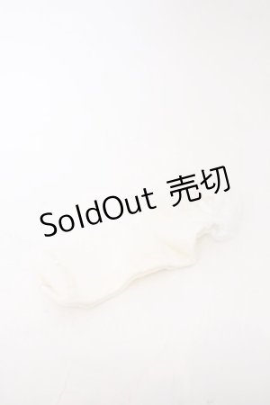 画像: LOLITAその他 / ソックス  シロ O-26-02-22-049-LO-ZA-OW-OS