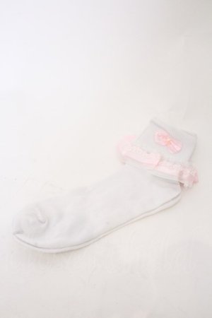 画像: LOLITAその他 / ソックス  シロ O-26-02-22-051-LO-ZA-OW-OS