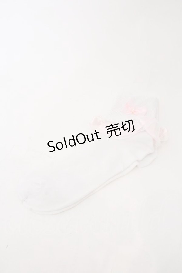 画像1: LOLITAその他 / ソックス  シロ O-26-02-22-052-LO-ZA-OW-OS (1)