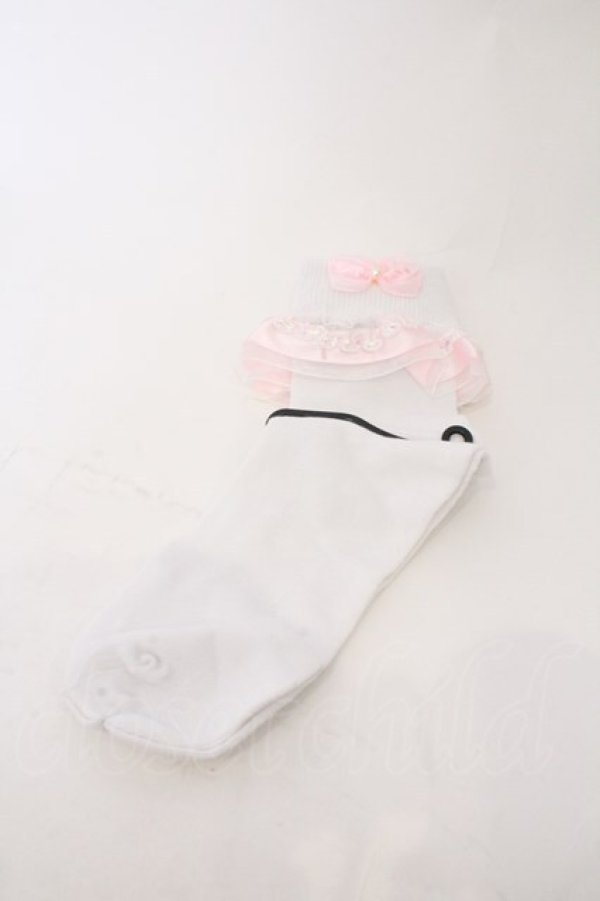 画像1: LOLITAその他 / ソックス  シロ O-26-02-22-054-LO-ZA-OW-OS (1)