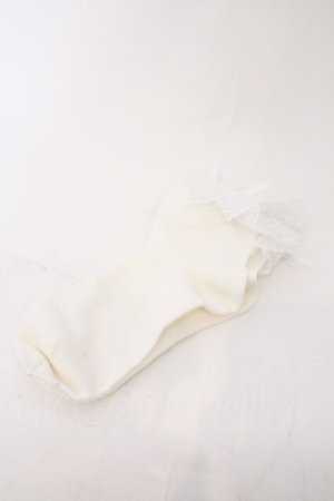 画像: LOLITAその他 / ソックス  シロ O-26-02-22-057-LO-ZA-OW-OS