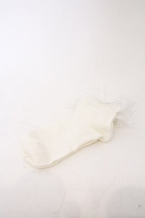 画像: LOLITAその他 / ソックス  シロ O-26-02-22-058-LO-ZA-OW-OS