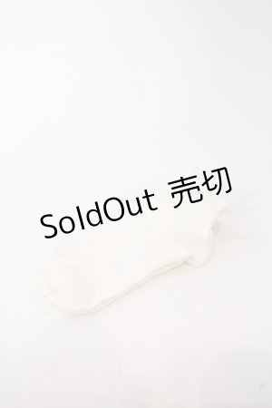 画像: LOLITAその他 / ソックス  シロ O-26-02-22-058-LO-ZA-OW-OS