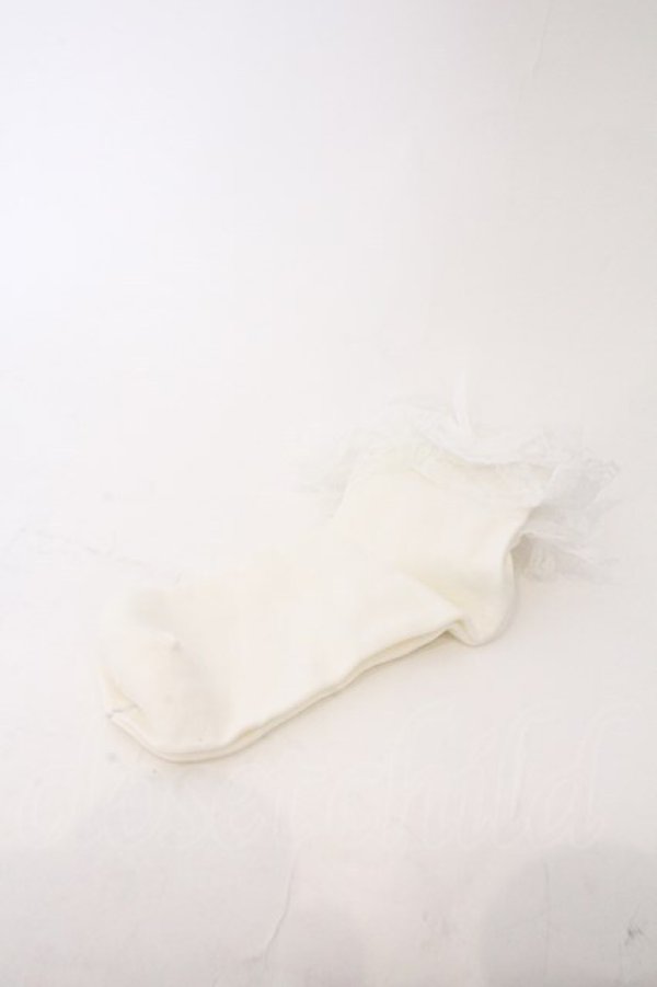 画像1: LOLITAその他 / ソックス  シロ O-26-02-22-058-LO-ZA-OW-OS (1)