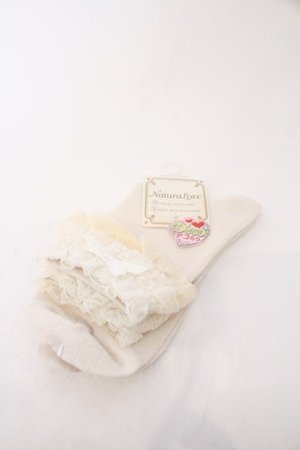 画像: LOLITAその他 / ソックス  シロ O-26-02-22-061-LO-ZA-OW-OS