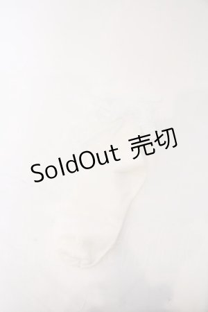 画像: LOLITAその他 / ソックス  シロ O-26-02-22-062-LO-ZA-OW-OS