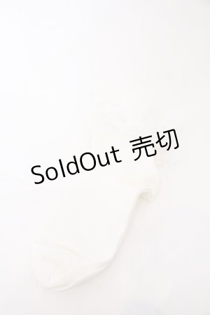 画像: LOLITAその他 / ソックス  シロ O-26-02-22-063-LO-ZA-OW-OS