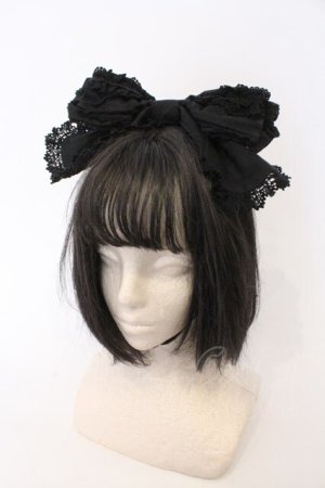 画像: BABY,THE STARS SHINE BRIGHT / リリアンヌカチューシャ  クロ×クロ O-26-02-22-086-BA-AC-IG-OS