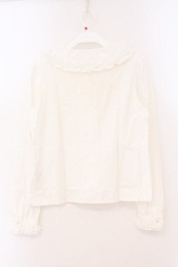 画像3: MILK / ミシェルブラウス  シロ O-26-02-23-022-ML-BL-OW-OS (3)