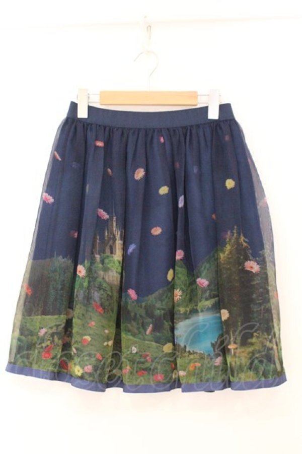 画像1: Jane Marple / Dreamy Dreamのチュチュスカート M Twilight（ネイビー） O-26-02-23-025-JM-SK-OW-OS (1)
