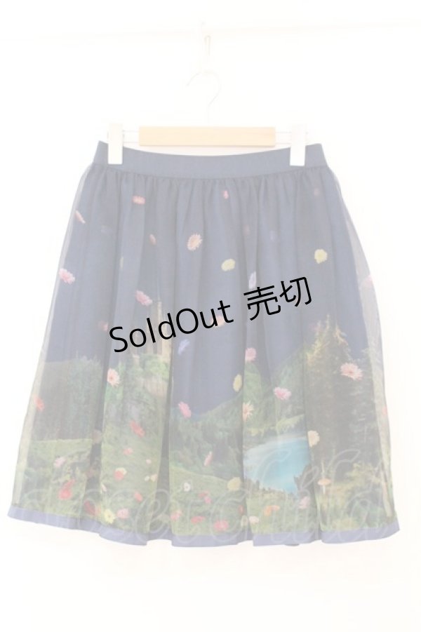 画像1: Jane Marple / Dreamy Dreamのチュチュスカート M Twilight（ネイビー） O-26-02-23-025-JM-SK-OW-OS (1)