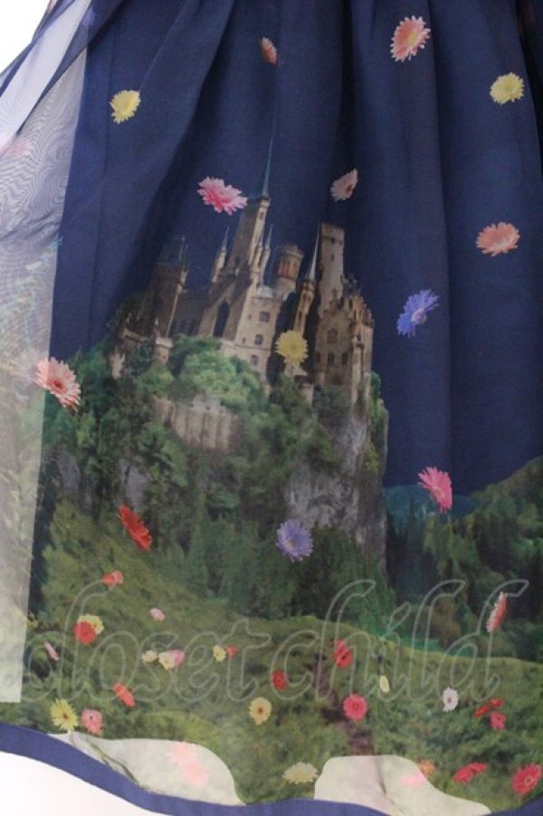 画像2: Jane Marple / Dreamy Dreamのチュチュスカート M Twilight（ネイビー） O-26-02-23-025-JM-SK-OW-OS (2)