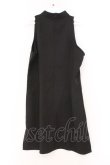 画像3: NieR Clothing / ノースリーブチャイナワンピース F ブラック O-26-02-23-031-PU-OP-YM-OS (3)