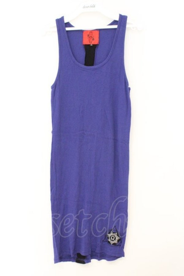 画像1: ALTER VENOMV / バックラインアイコンロングタンクトップ M ブルー O-26-02-23-041-PU-TO-YM-OS (1)