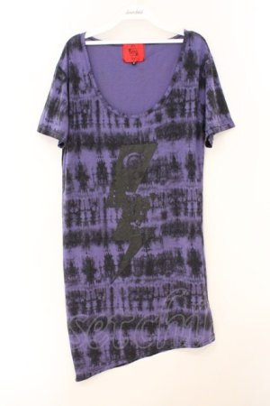 画像: ALTER VENOMV / サンダーブリーチTシャツ M パープル O-26-02-23-042-PU-TO-YM-OS