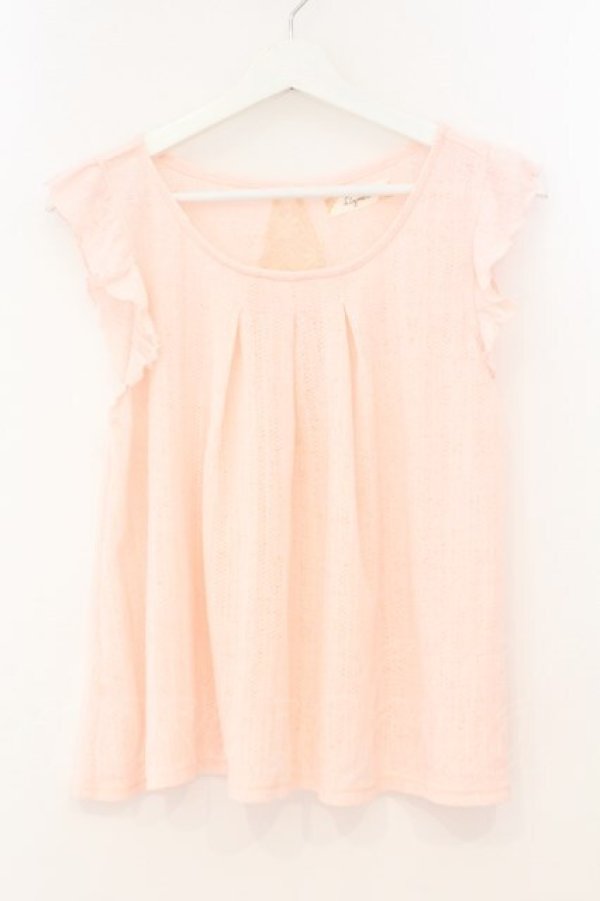 画像1: Lizmelo / バック切り替えノースリーブトップス M ピンク O-26-02-23-055-LO-TO-OW-OS (1)