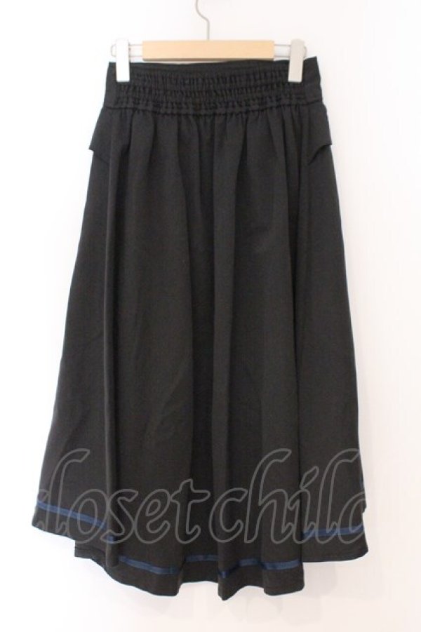 画像3: axes femme / ジップ×フィッシュテールスカート F クロ O-26-02-23-067-AX-SK-OW-OS (3)