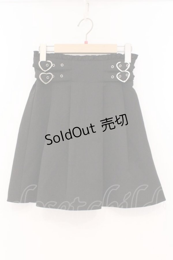 画像1: MA*RS / Wハートバックルスカート  クロ O-26-02-23-068-EL-SK-OW-OS (1)
