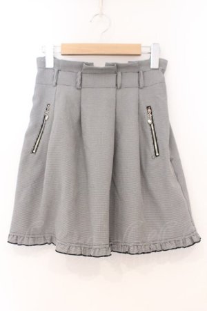 画像: MA*RS / 千鳥総柄サス付きスカート  クロ O-26-02-23-070-EL-SK-OW-OS