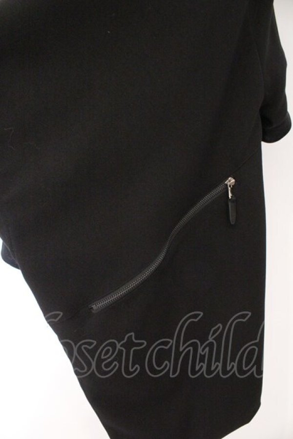 画像4: Qutie Frash / ミリタリー着物ブルゾン  ブラック O-26-02-23-075-QU-JA-OW-OS (4)