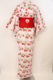 画像1: Angelic Pretty / いちごミルフィーユ浴衣  ピンク O-26-02-23-006-AP-OP-OW-OS (1)