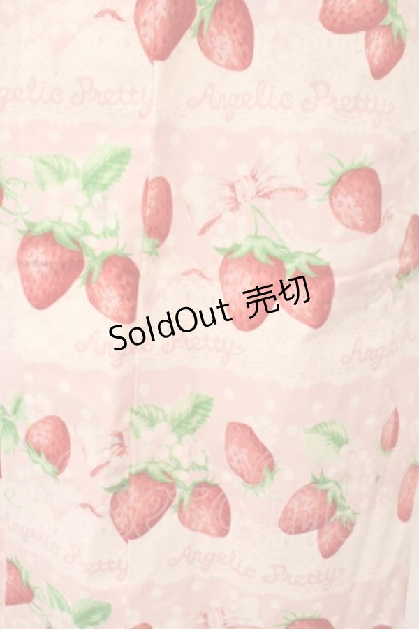画像3: Angelic Pretty / いちごミルフィーユ浴衣  ピンク O-26-02-23-006-AP-OP-OW-OS (3)